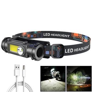 Đèn led đội đầu 2 bóng siêu sáng đế nam châm