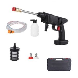 Máy rửa xe dùng chung pin makita 21v loại rẻ Hộp nhựa ( không pin )